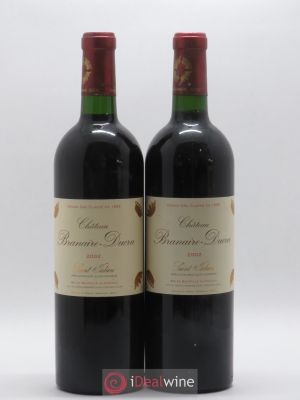 Château Branaire Ducru 4ème Grand Cru Classé  2002 - Lot of 2 Bottles