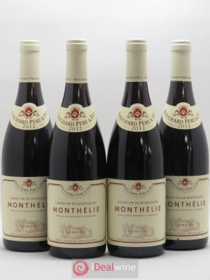 Monthélie Bouchard Père & Fils  2012 - Lot of 4 Bottles