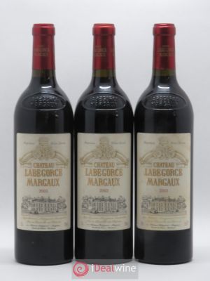 Château Labegorce Cru Bourgeois  2003 - Lot of 3 Bottles