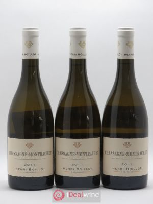 Chassagne-Montrachet Henri Boillot (Domaine)  2011 - Lot of 3 Bottles