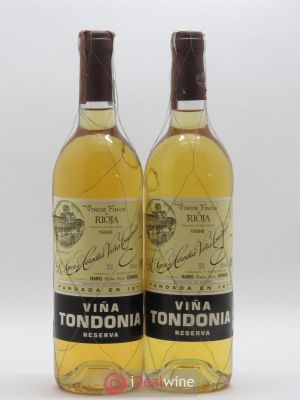 Rioja DOCa Vina Tondonia Reserva R. Lopez de Heredia  1998 - Lot de 2 Bouteilles