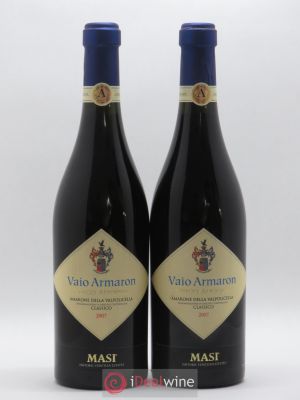 Amarone della Valpolicella DOC Classico Vaio Armaron Serego Alighieri Masi 2007 - Lot of 2 Bottles