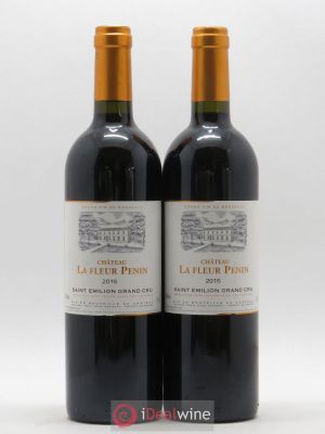 Saint-Émilion Grand Cru Château La Fleur Penin 2016 - Lot of 2 Bottles