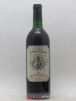 Château la Conseillante  1992 - Lot of 1 Bottle