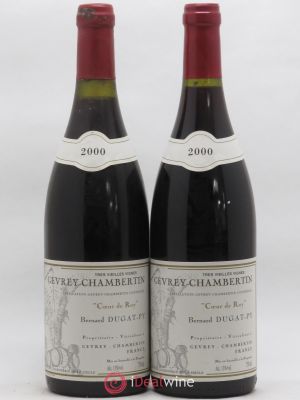 Gevrey-Chambertin Coeur de Roy Très Vieilles Vignes Bernard Dugat-Py  2000 - Lot de 2 Bouteilles