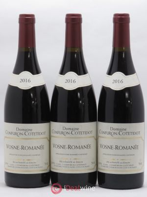 Vosne-Romanée Confuron-Cotetidot  2016 - Lot of 3 Bottles