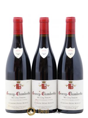 Gevrey-Chambertin Mes Cinq Terroirs Denis Mortet (Domaine)  2016 - Lot of 3 Bottles