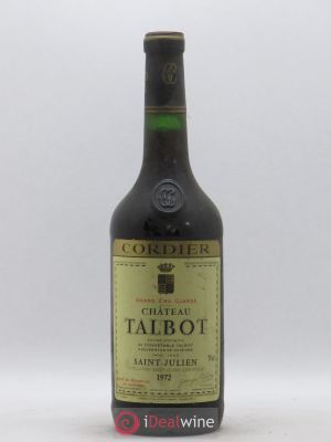 Château Talbot 4ème Grand Cru Classé  1972 - Lot of 1 Bottle