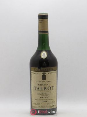 Château Talbot 4ème Grand Cru Classé  1962 - Lot de 1 Bouteille