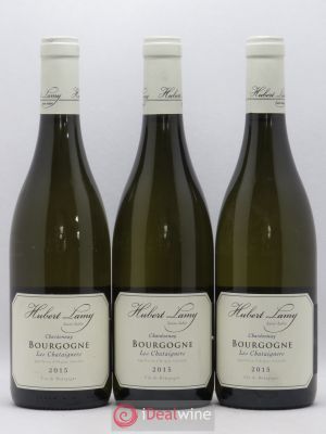 Bourgogne Les Chataigniers Hubert Lamy  2015 - Lot de 3 Bouteilles