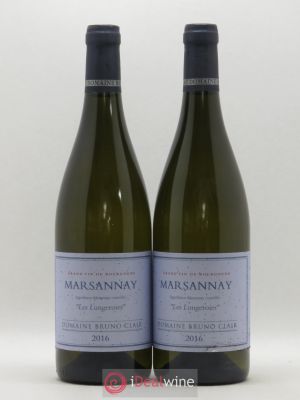 Marsannay Les Longeroies Bruno Clair (Domaine)  2016 - Lot of 2 Bottles