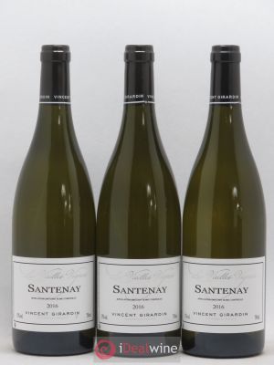 Santenay Vieilles Vignes Vincent Girardin 2016 - Lot of 3 Bottles