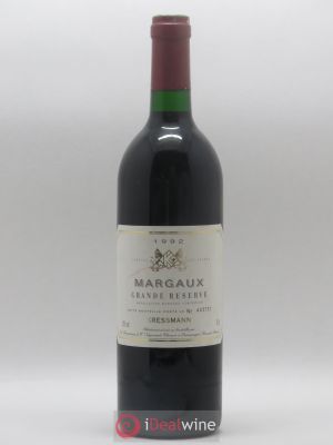 - Margaux Grande Reserve Kressmann (no reserve) 1992 - Lot of 1 Bottle