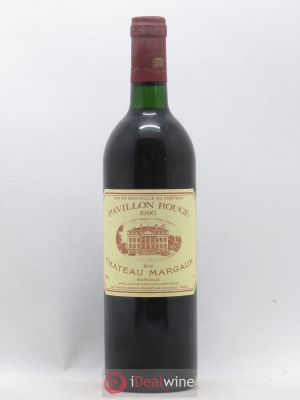 Pavillon Rouge du Château Margaux Second Vin  1990 - Lot de 1 Bouteille