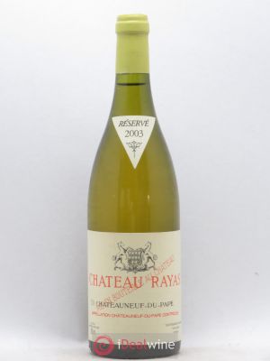 Châteauneuf-du-Pape Château Rayas Reynaud  2003 - Lot of 1 Bottle