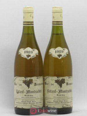 Bâtard-Montrachet Grand Cru Etienne Sauzet  1989 - Lot of 2 Bottles