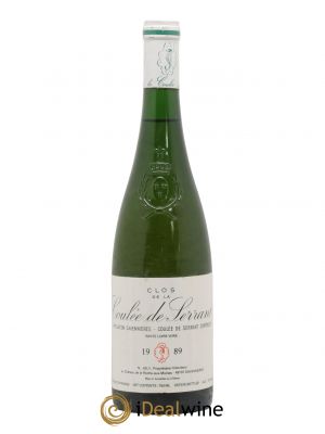 Savennières Clos de la Coulée de Serrant Vignobles de la Coulée de Serrant - Nicolas Joly  1989 - Lotto di 1 Bottiglia
