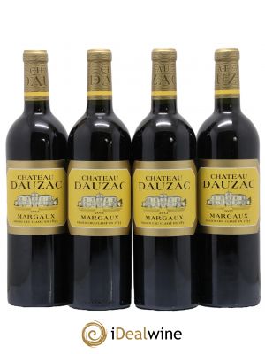 Château Dauzac 5ème Grand Cru Classé 2012 - Lot de 4 Bottles