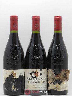 Châteauneuf-du-Pape Cuvée Boisrenard Paul Coulon & Fils  2000 - Lot of 3 Bottles