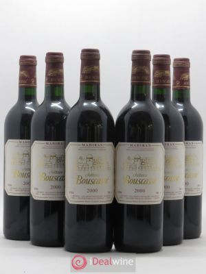 Madiran Château Bouscassé Alain Brumont  2000 - Lot of 6 Bottles
