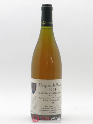 Corton-Charlemagne Grand Cru cuvée François De Salins Hospices de Beaune La Compagnie des Vins d'Autrefois 1994 - Lot de 1 Bouteille
