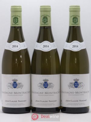 Chassagne-Montrachet Ramonet (Domaine)  2014 - Lot of 3 Bottles
