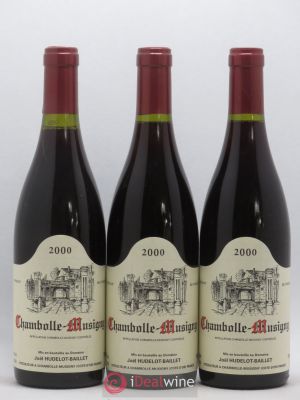 Chambolle-Musigny Joel Hudelot Baillet 2000 - Lot of 3 Bottles
