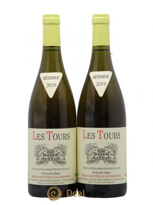 IGP Vaucluse (Vin de Pays de Vaucluse) Les Tours Grenache Blanc Emmanuel Reynaud 2019 - Lot de 2 Bouteilles