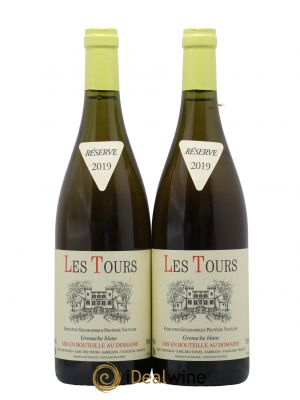 IGP Vaucluse (Vin de Pays de Vaucluse) Les Tours Grenache Blanc Emmanuel Reynaud 2019 - Lot de 2 Bottles