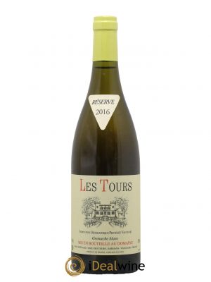 IGP Vaucluse (Vin de Pays de Vaucluse) Les Tours Grenache Blanc Emmanuel Reynaud 2016 - Lot de 1 Bouteille