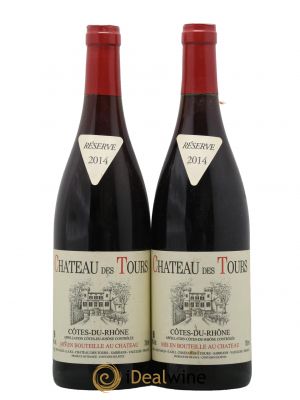 Côtes du Rhône Château des Tours Emmanuel Reynaud 2014 - Lot de 2 Bottles