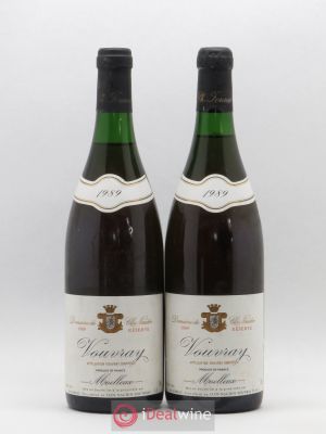 Vouvray Moelleux Réserve Clos Naudin - Philippe Foreau  1989 - Lot of 2 Bottles