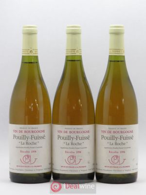 Pouilly-Fuissé La Roche Guffens-Heynen (Domaine)  1994 - Lot of 3 Bottles