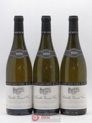 Chablis Grand Cru Grenouilles Louis Michel et Fils  2005 - Lot of 3 Bottles