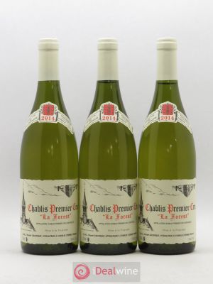 Chablis 1er Cru La Forest René et Vincent Dauvissat  2014 - Lot of 3 Bottles
