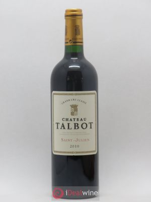 Château Talbot 4ème Grand Cru Classé  2010 - Lot of 1 Bottle