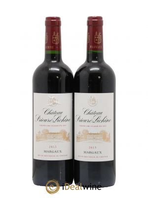 Château Prieuré Lichine 4ème Grand Cru Classé  2015 - Lot of 2 Bottles