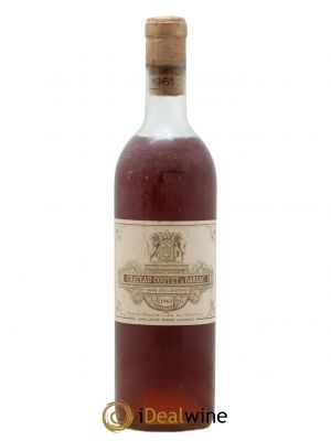 Château Coutet 1er Grand Cru Classé  1961 - Lot of 1 Bottle