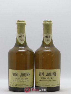 Côtes du Jura Vin Jaune Domaine Hubert Clavelin 1986 - Lot of 2 Bottles