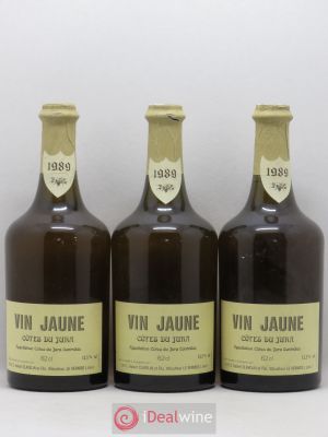 Côtes du Jura Vin Jaune Domaine Hubert Clavelin 1989 - Lot of 3 Bottles
