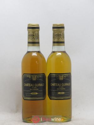 Château Guiraud 1er Grand Cru Classé  1988 - Lot de 2 Demi-bouteilles