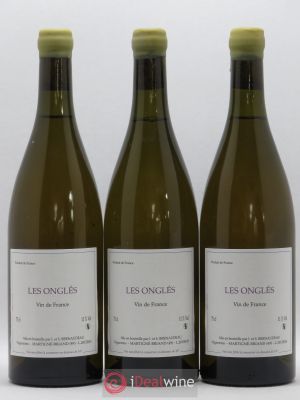 Vin de France Les Onglés Stéphane Bernaudeau (Domaine)  2015 - Lot of 3 Bottles