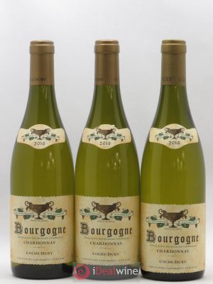 Bourgogne Coche Dury (Domaine)  2016 - Lot of 3 Bottles