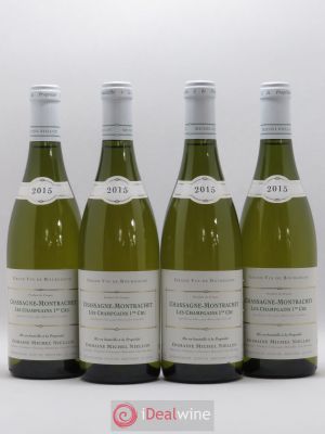 Chassagne-Montrachet 1er Cru Les Champgains Michel Niellon (Domaine) (no reserve) 2015 - Lot of 4 Bottles