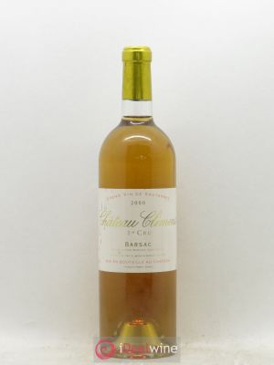 Château Climens 1er Grand Cru Classé (no reserve) 2000 - Lot of 1 Bottle