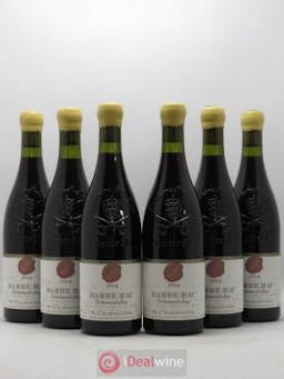 Châteauneuf-du-Pape Barbe Rac Chapoutier (no reserve) 2014 - Lot of 6 Bottles