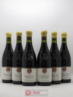 Châteauneuf-du-Pape Barbe Rac Chapoutier (no reserve) 2014 - Lot of 6 Bottles