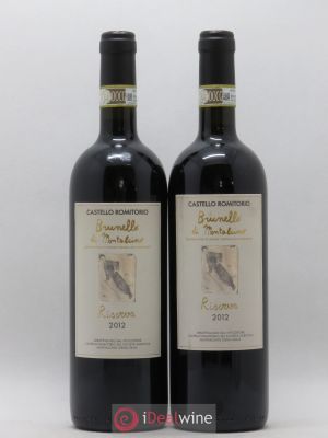 Brunello di Montalcino DOCG Riserva Castello Romitorio (no reserve) 2012 - Lot of 2 Bottles