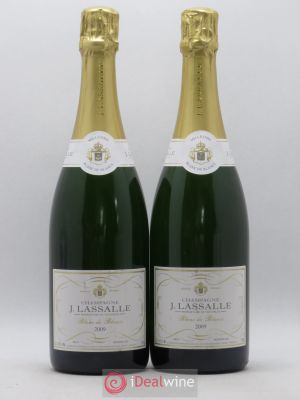 Champagne Blanc de blancs Lassalle (sans prix de réserve) 2009 - Lot de 2 Bouteilles