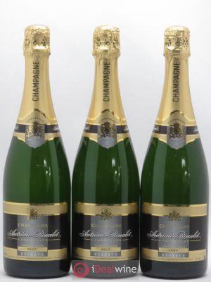 Champagne Autreau Roualet Brut (sans prix de réserve)  - Lot de 3 Bouteilles